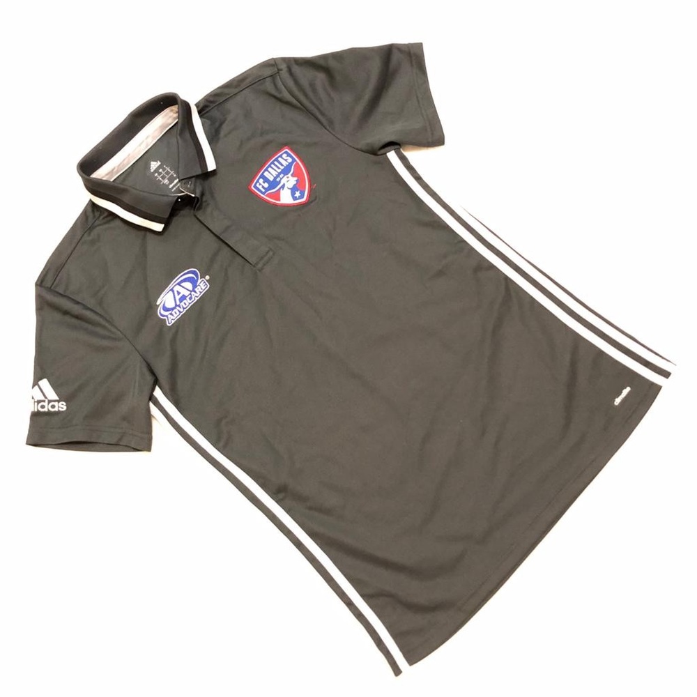 NEW ADIDAS FC DALLAS CLIMALITE POLO